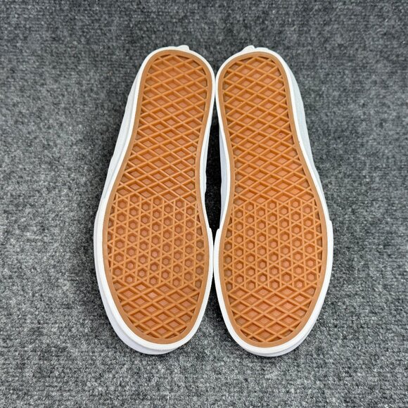 Vans Slip On Shoe Womens Size 7 Tans Suede Shearling Cuff Athletic Skate Sneaker - Picture 9 of 11